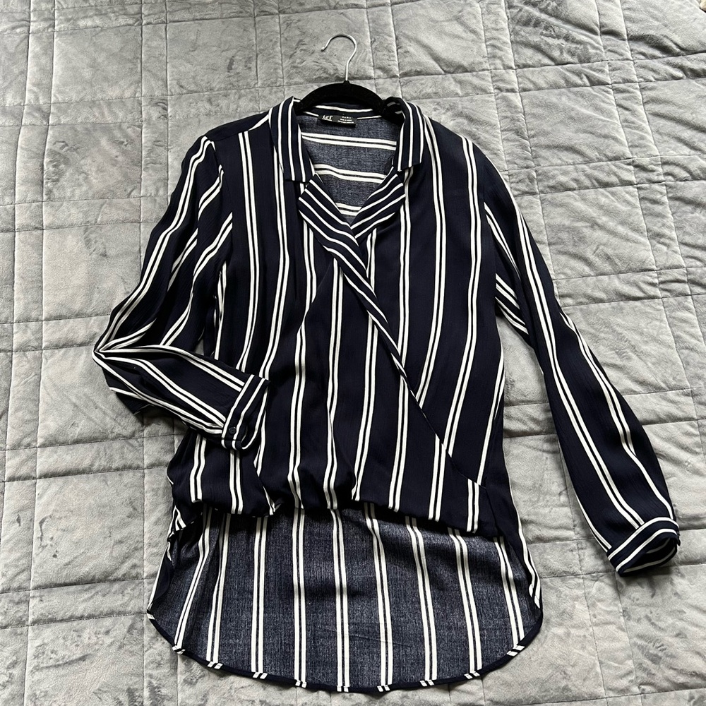 Zara Striped Print Shirt